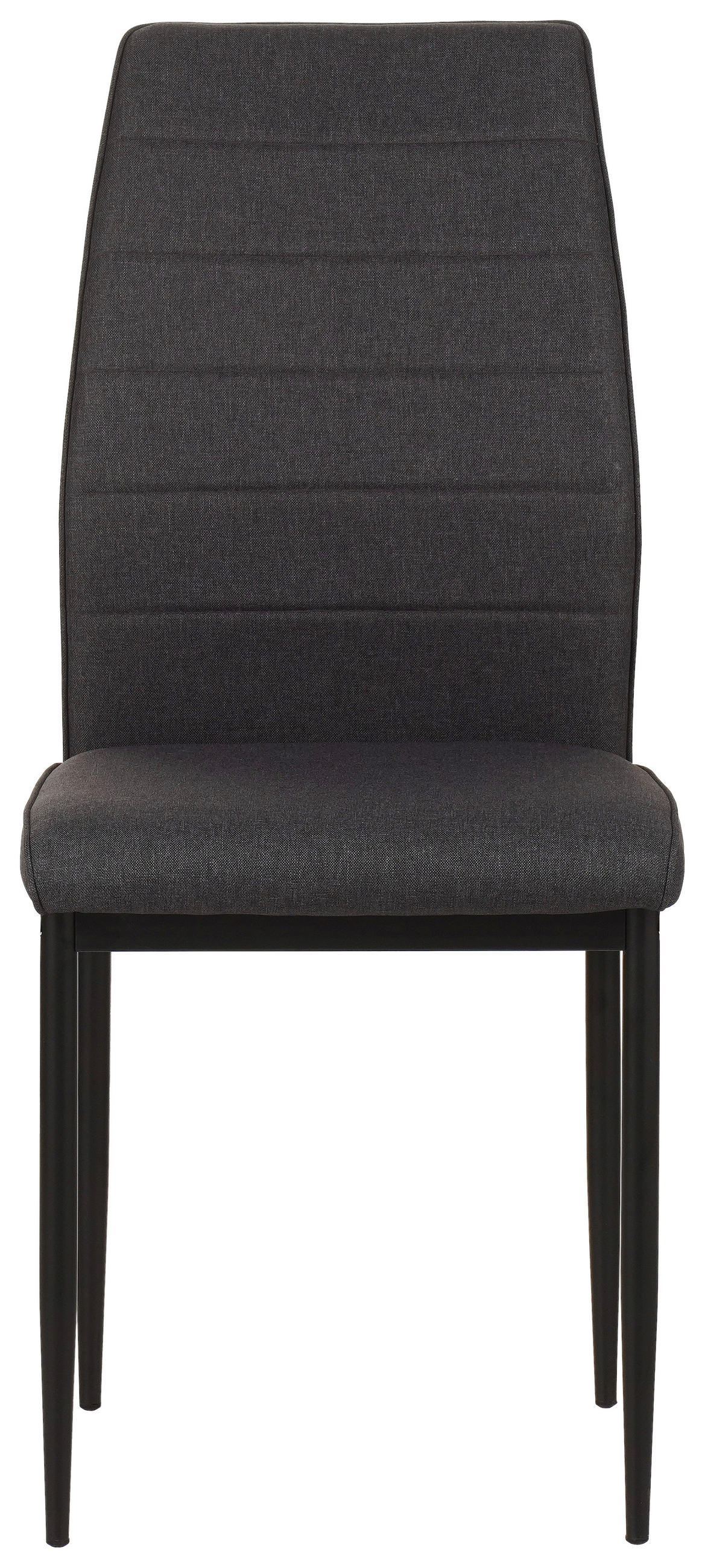 SZÉK fém, textil szürke  - fekete/szürke, Modern, textil/fém (43,5/96/58cm) - Carryhome