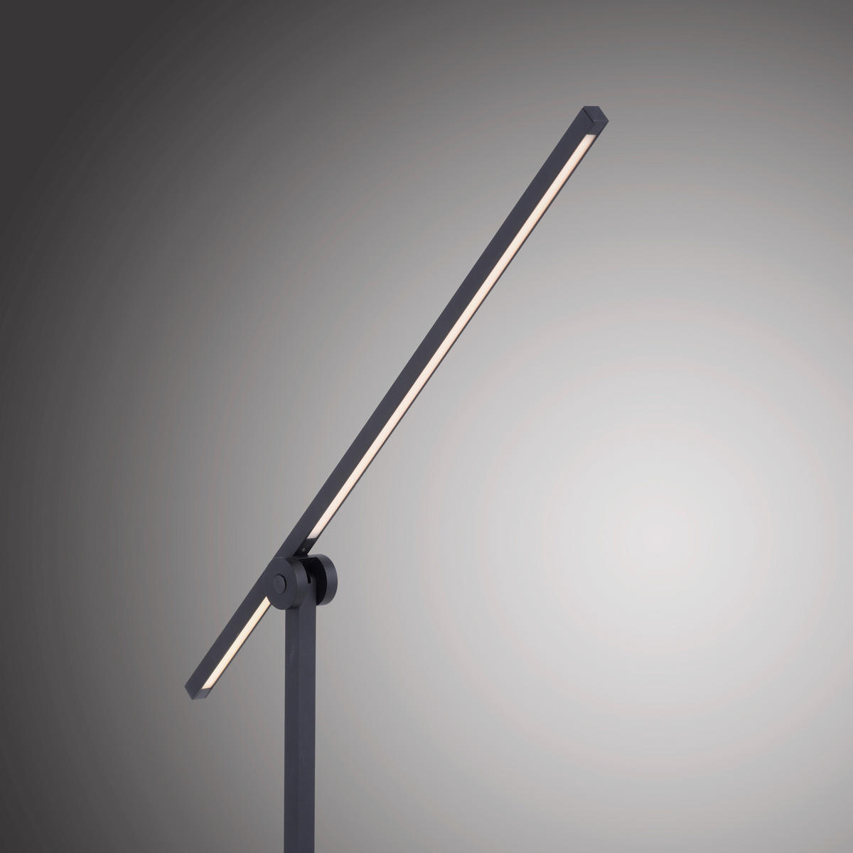 NAMIZNA LED-SVETILKA  PURE-GRAFO    55/10 cm         - črna, Trendi, kovina/umetna masa (55/10cm)