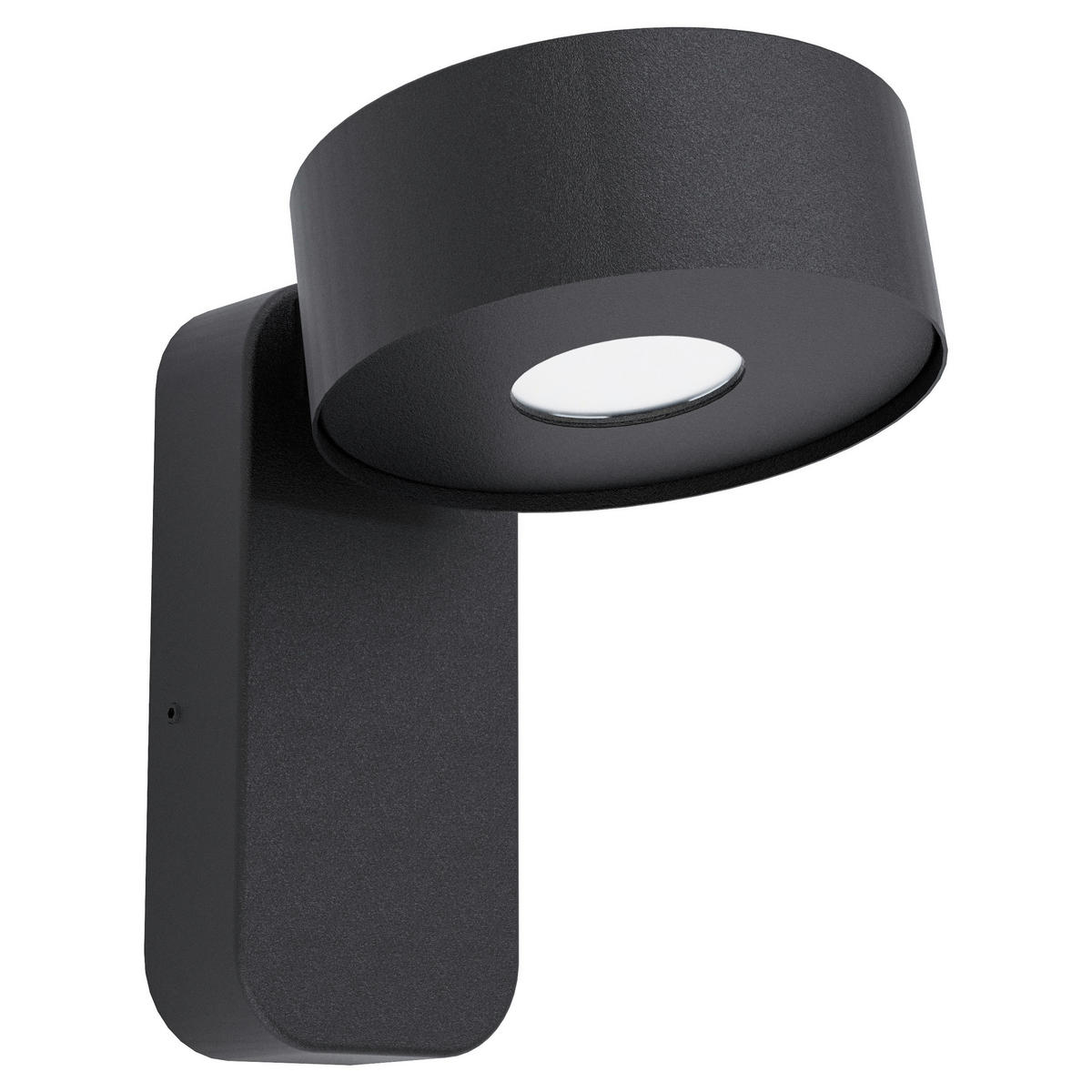 LED-WANDLEUCHTE 11,5 cm   - Transparent/Schwarz, Basics, Kunststoff/Metall (11,5cm) - Eglo