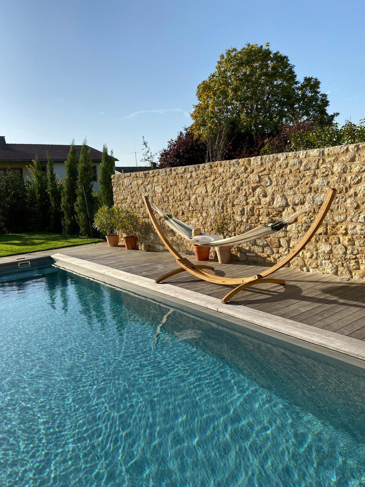 HÄNGEMATTE double outdoor  - Weiß/Hellgrün, KONVENTIONELL, Textil (160/350cm) - La Siesta