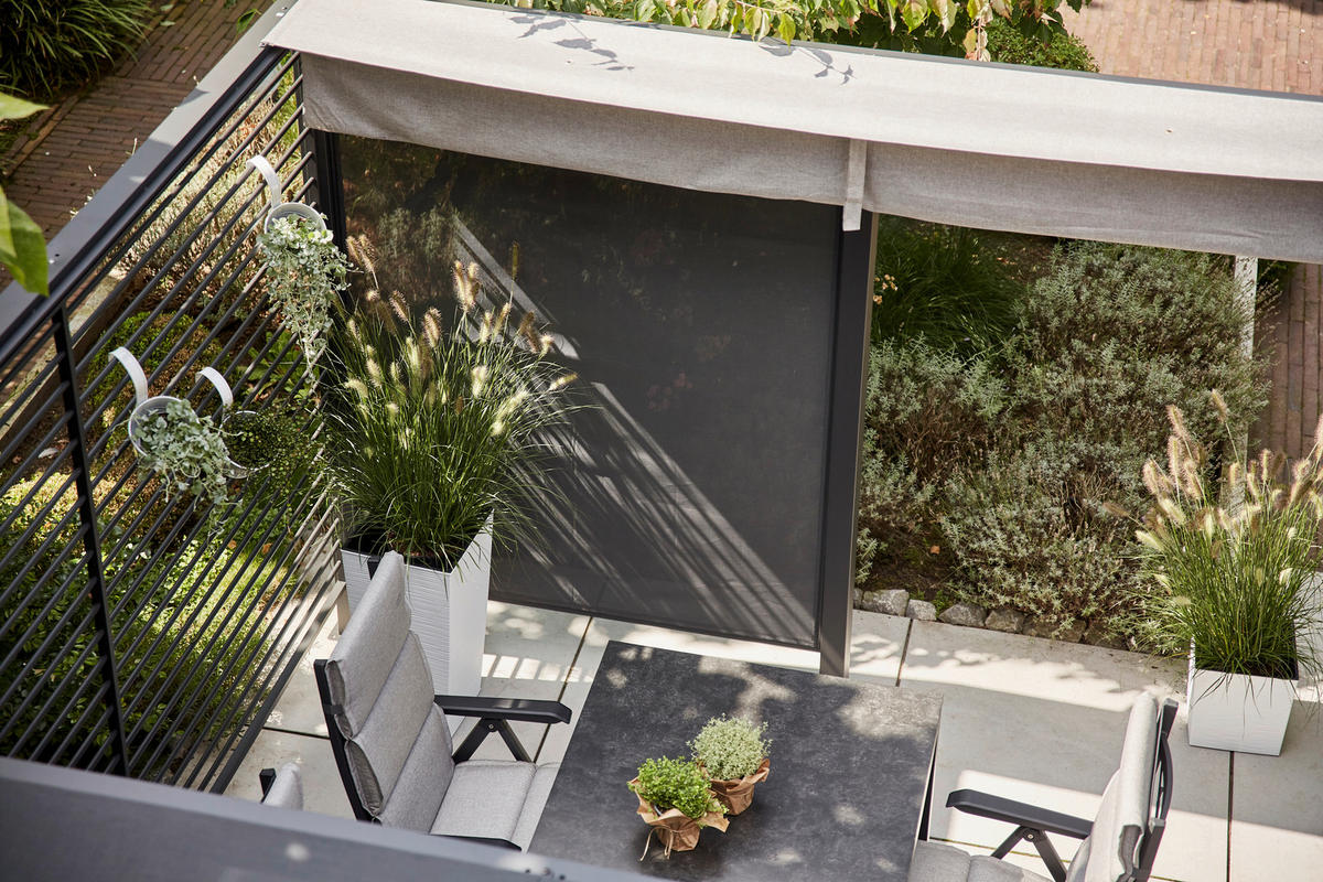 PAVILLON-FALTDACH  - Silberfarben, Basics, Textil (300/300cm) - Siena Garden