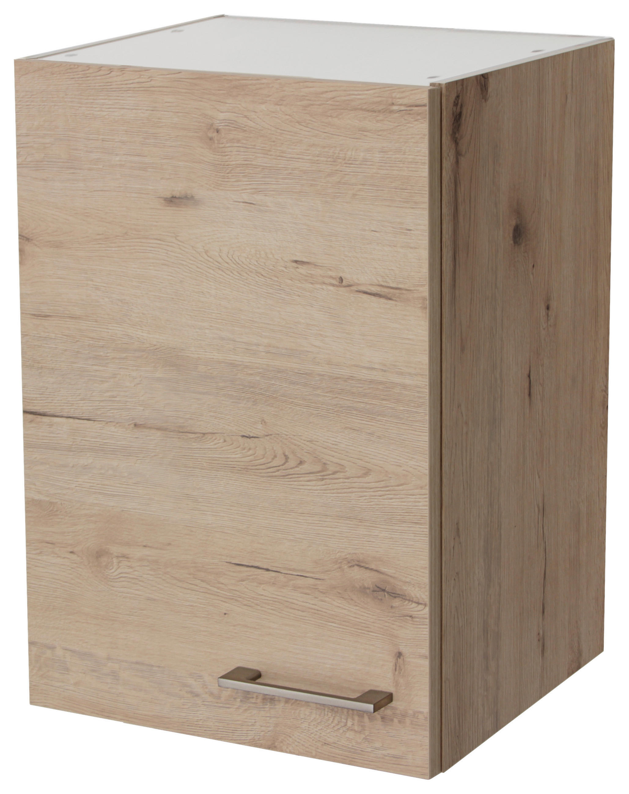 KÜCHENOBERSCHRANK 40/54,8/32 cm  in Eiche San Remo  - Edelstahlfarben/Eiche San Remo, MODERN, Holzwerkstoff/Metall (40/54,8/32cm) - FlexWell