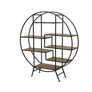 OMARA, črna - črna, Basics, kovina/les (117/32/132cm)