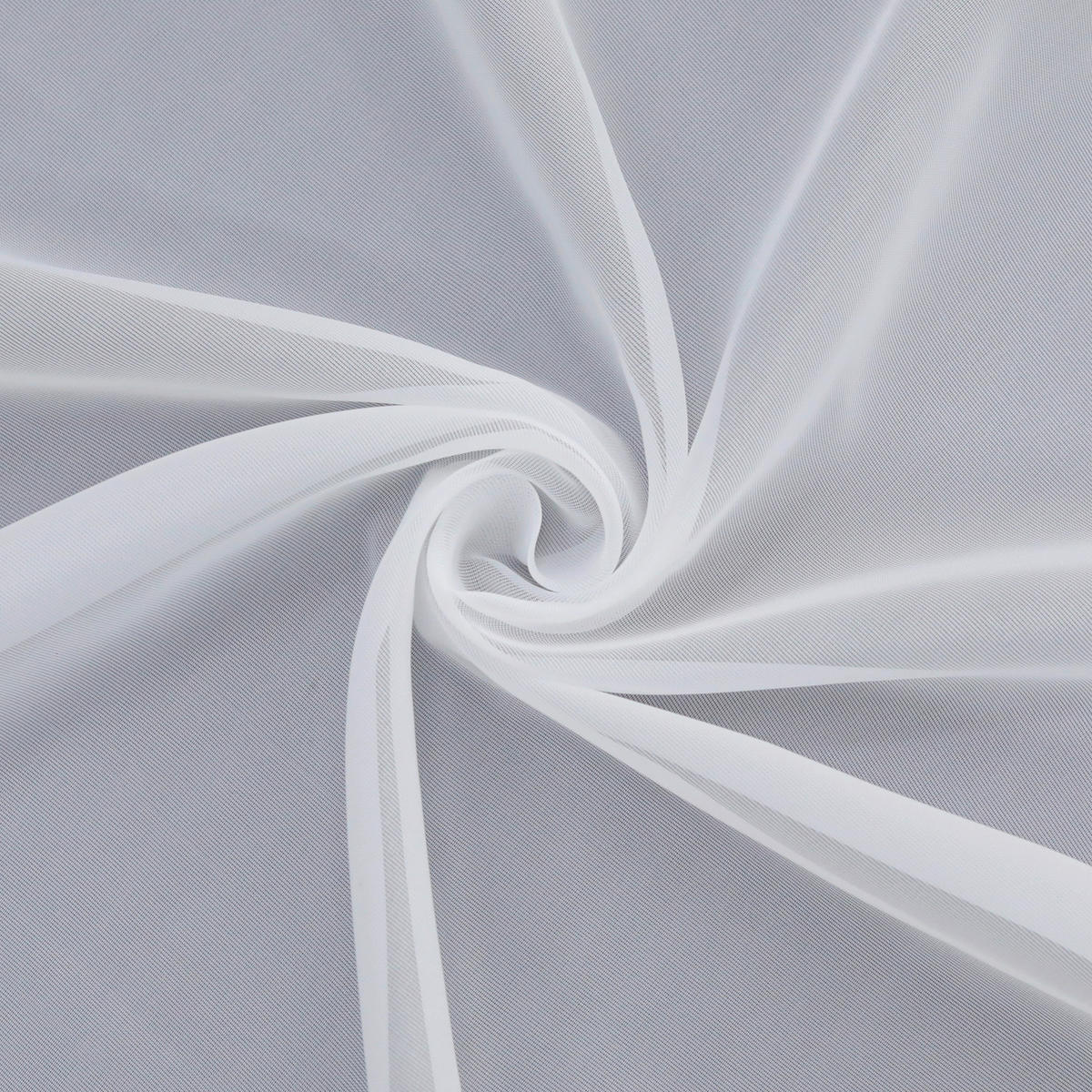 KURZGARDINE   66/92 cm   - Weiß, Basics, Textil (66/92cm) - Joyswahl