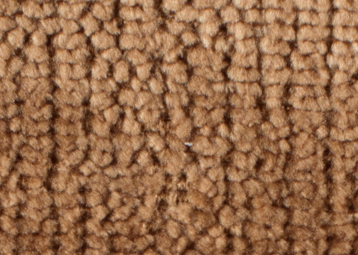 ECKSOFA in Chenille Goldfarben  - Goldfarben/Schwarz, Modern, Textil/Metall (290/182cm) - Hom`in
