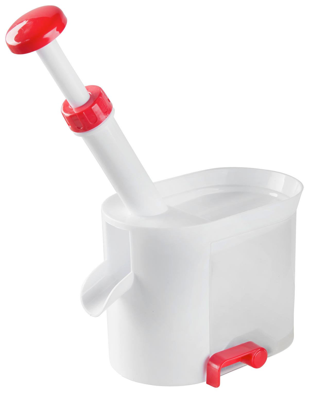 POMAGALO ZA OTKOŠTAVANJE VOĆA - siva/bela, Osnovno, metal/plastika (16/10/28cm) - Homeware Profession.