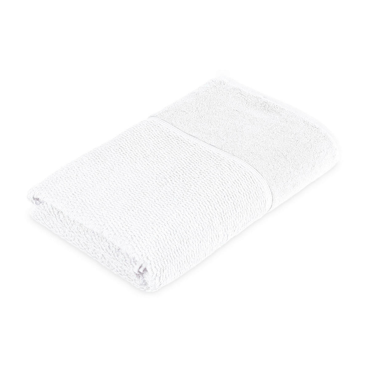 DUSCHTUCH FROTTANA PEARL 67/140 cm  - Weiß, Basics, Textil (67/140cm) - Moeve