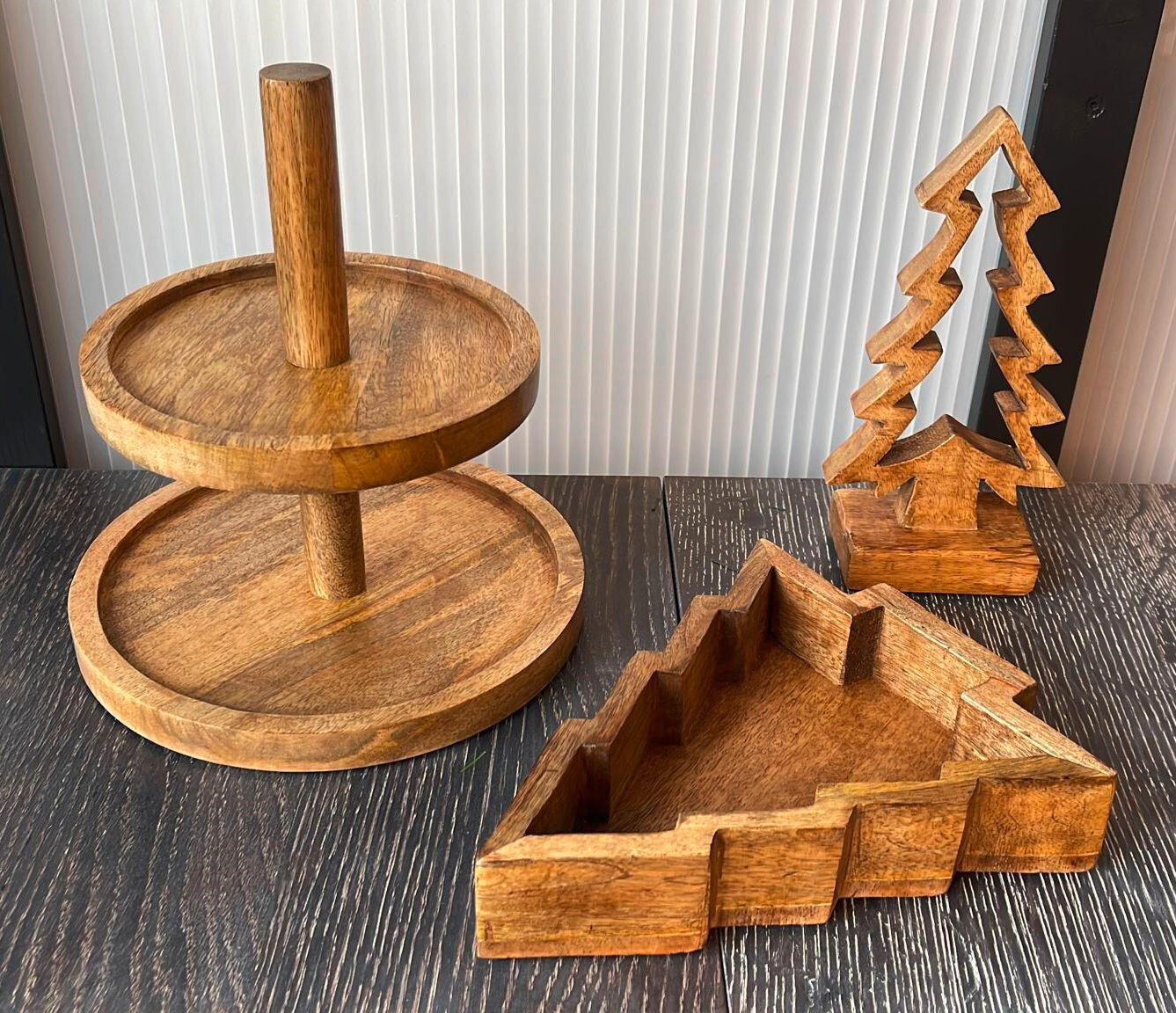 BOŽIĆNA FIGURA - Basics, drvo (24/20/5cm) - X-Mas