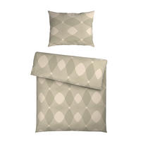 BETTWÄSCHE 2-teilig Mikrofaser 140/200 cm  - Beige, KONVENTIONELL, Textil (140/200cm) - Boxxx