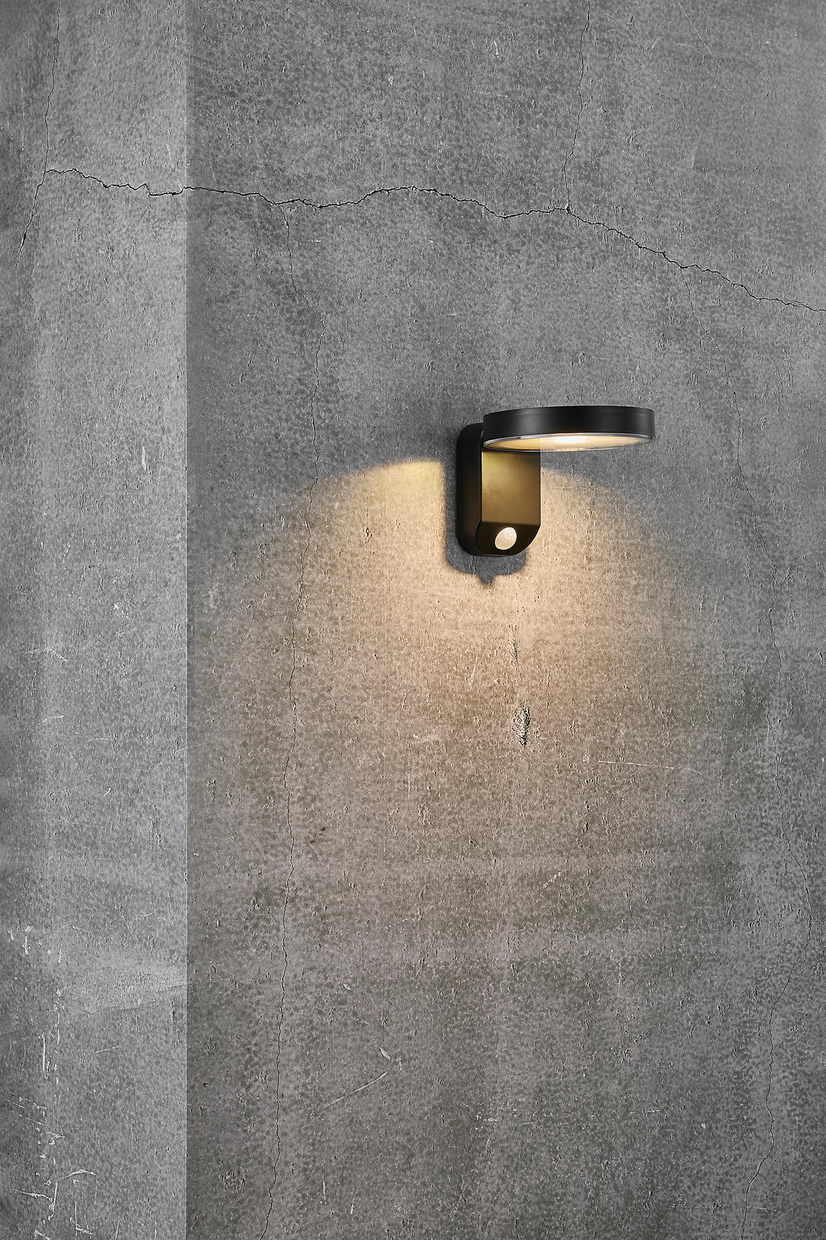 SOLARLEUCHTE Rica 12/18 cm   - Schwarz, Basics, Kunststoff (12/18cm) - Nordlux