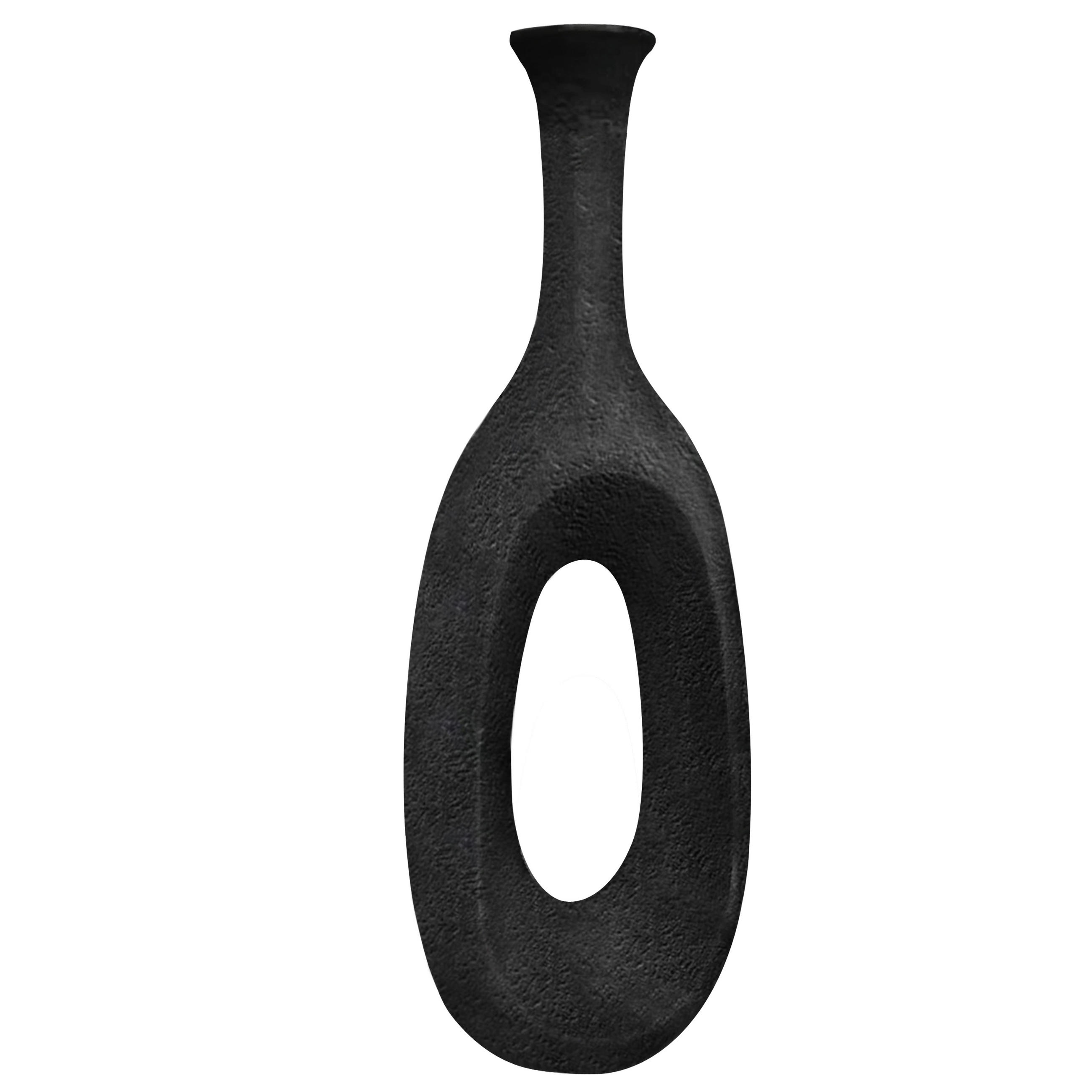 VAS 76 cm  - svart, Design, plast (27/76cm) - Ambia Home