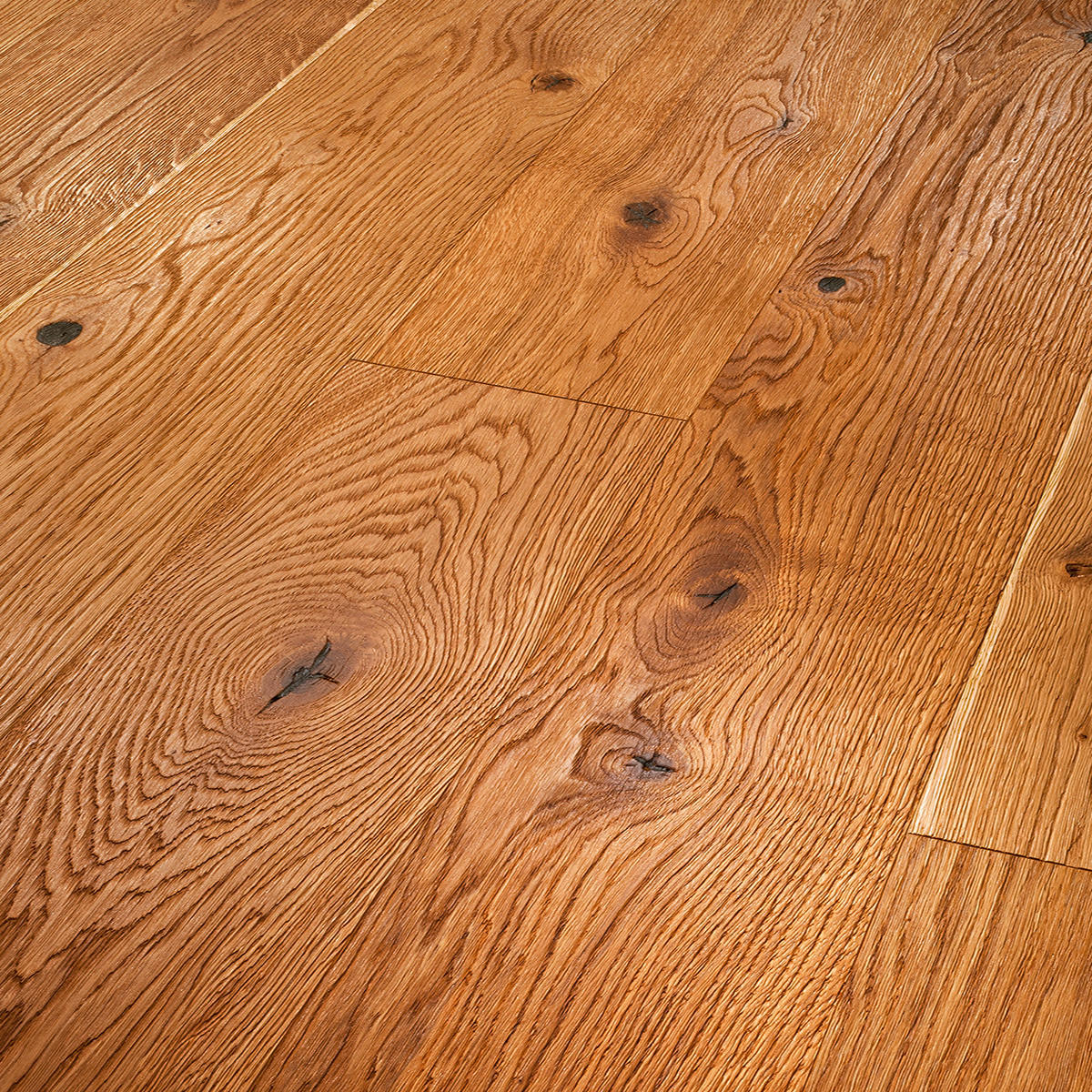 SCHLOSSDIELE Eiche rustikal  per  m² - Eichefarben, LIFESTYLE, Holz (238/23,3/1,3cm) - Waldwelt