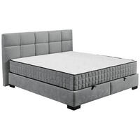 BOXBETT 160/200 cm  in Anthrazit  - Anthrazit/Schwarz, Modern, Holzwerkstoff/Kunststoff (160/200cm) - MID.YOU