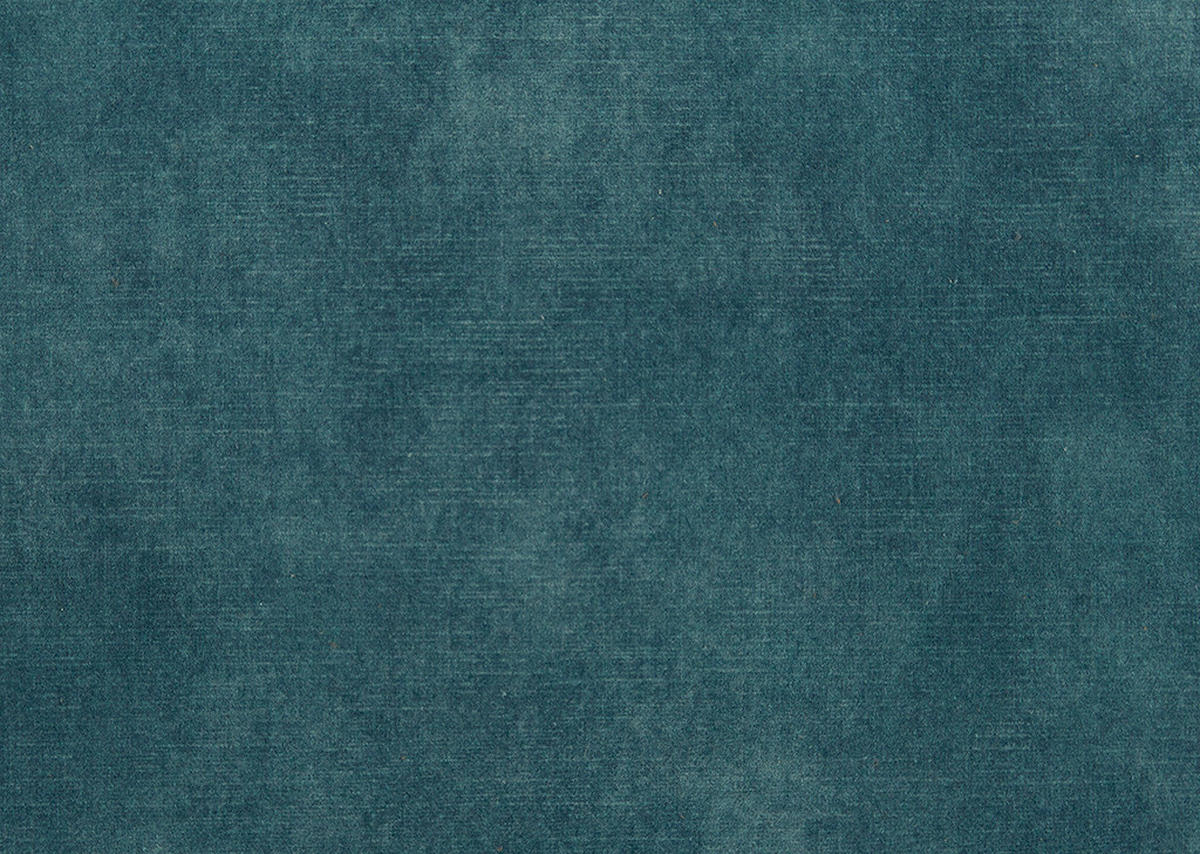 STUHL Velours  - Petrol/Schwarz, Design, Textil/Metall (50/82/68cm) - Welnova