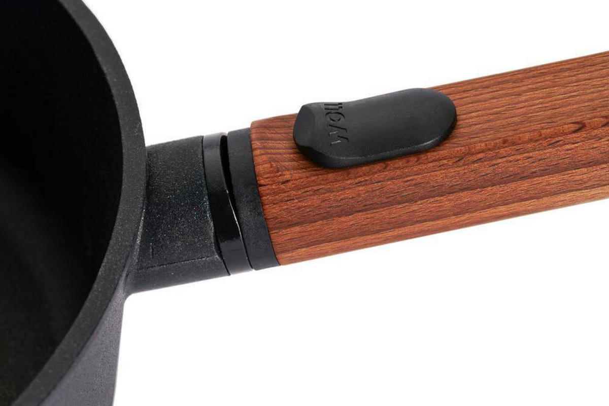 PANVICA NA SMAŽENIE  28 cm  - antracitová, Basics, kov (28cm) - WOLL