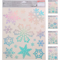 SAMOLEPKA NA STENU 30/42/0.1 cm - viacfarebná, Basics, textil (30/42/0.1cm)