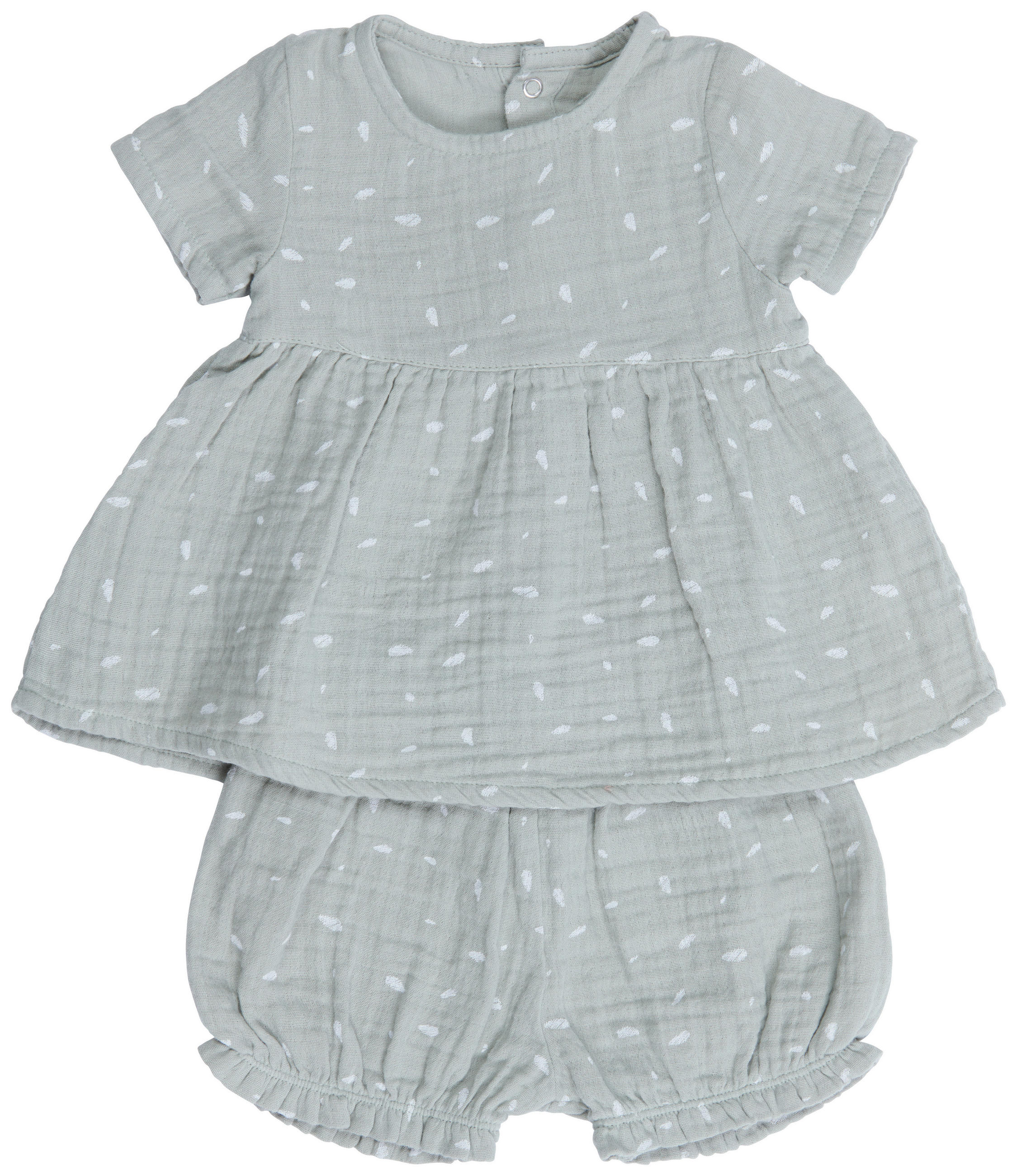 BABYBEKLEIDUNGSSET 2-teilig  - Grün, Trend, Textil (62null) - Avelia
