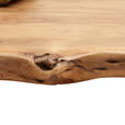 COUCHTISCH in Holz, Metall 115/70/45 cm  - Schwarz/Akaziefarben, KONVENTIONELL, Holz/Metall (115/70/45cm) - Carryhome