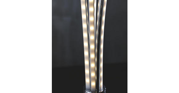 LED-STEHLEUCHTE 62/190/52 cm - Chromfarben, Design, Metall (62/190/52cm) - Ambiente