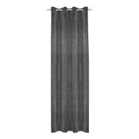 FERTIGVORHANG blickdicht  - Grau, Basics, Textil (135/245cm)