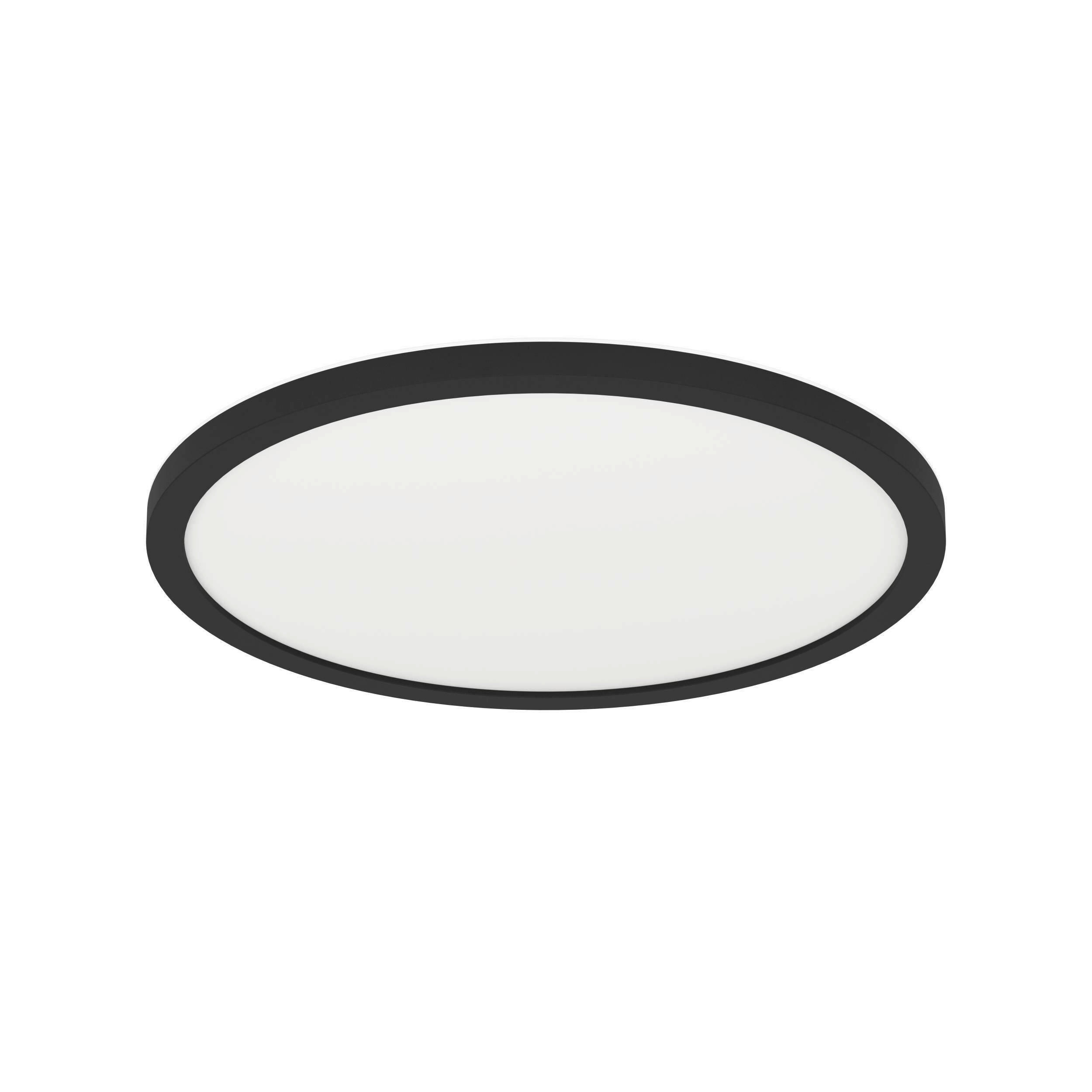 LED PANEL  - vit/svart, Basics, plast (29,5/2,5cm) - Eglo
