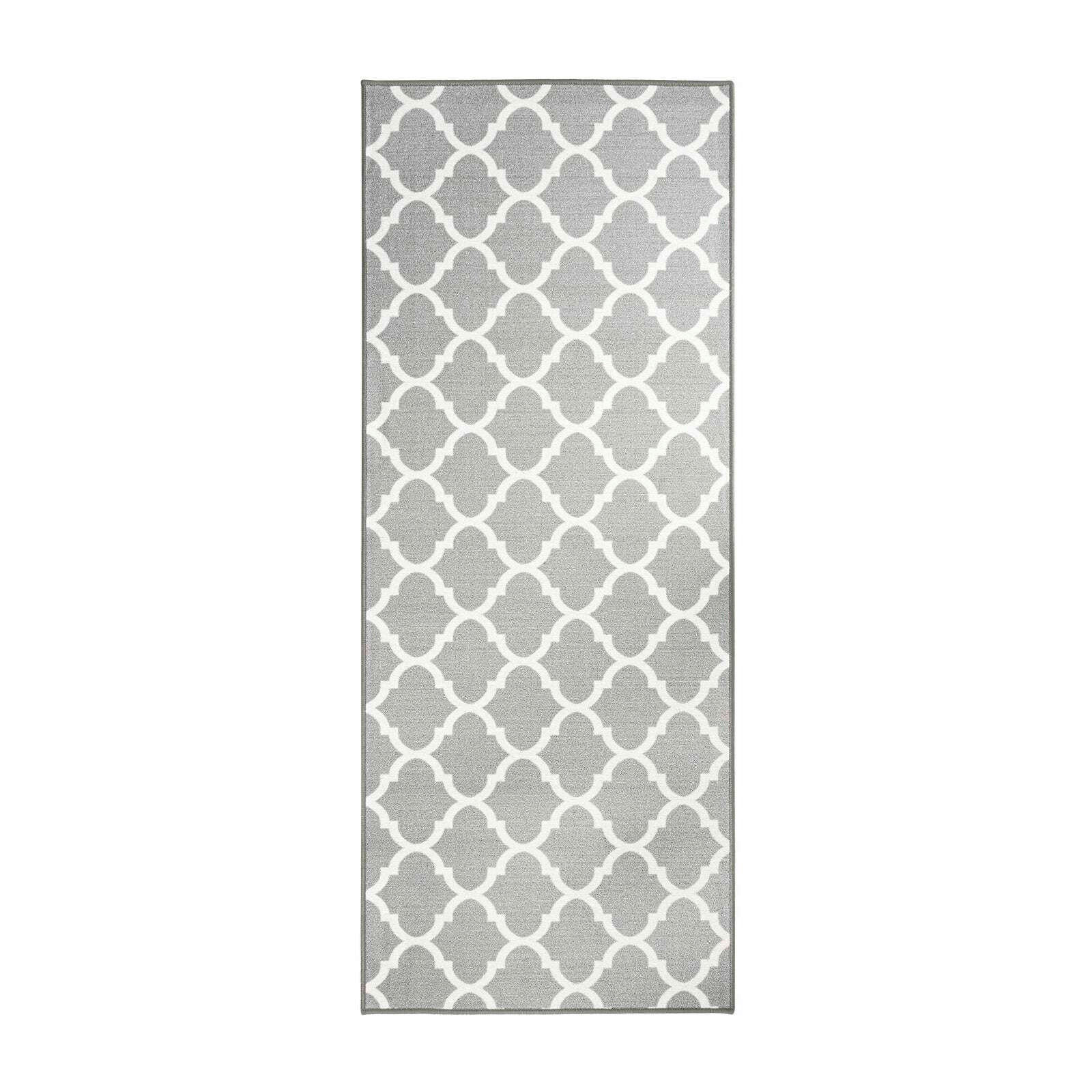 LÄUFER 80/700 cm Grau  - Grau, Design, Kunststoff/Textil (80/700cm) - Novel