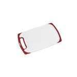 SCHNEIDEBRETT    32,7/20/1 cm  - Rot/Weiß, Basics, Kunststoff (32,7/20/1cm) - Homeware