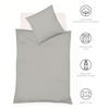 BETTWÄSCHE Provence Leinenoptik 135/200 cm  - Grau, Basics, Textil (135/200cm) - Fleuresse