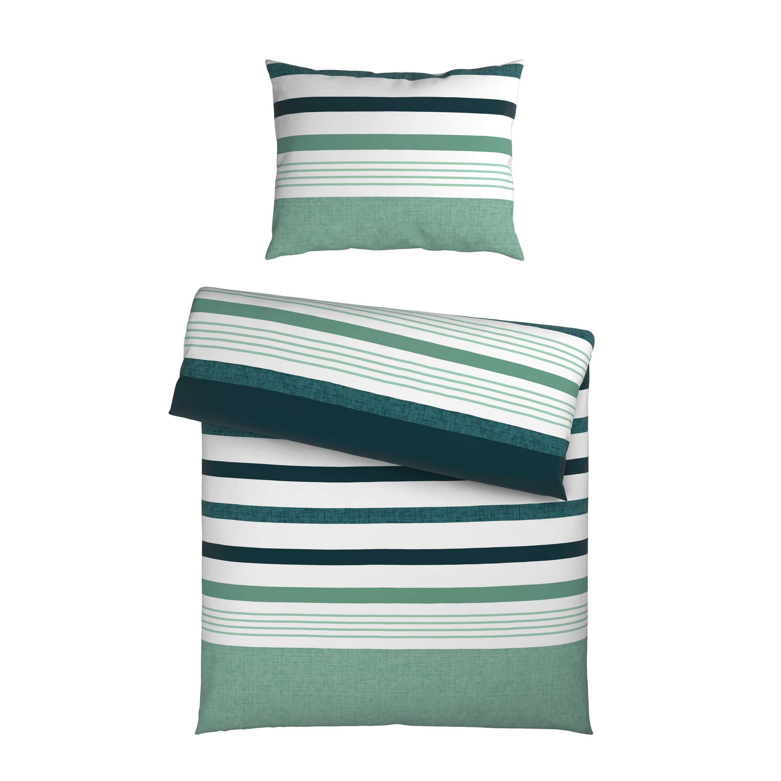 POVLEČENÍ, renforcé, zelená, 140/200 cm - zelená, Basics, textil (140/200cm) - Novel