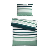 POSTEĽNÁ BIELIZEŇ, renforcé, zelená, 140/200 cm - zelená, Basics, textil (140/200cm) - Novel
