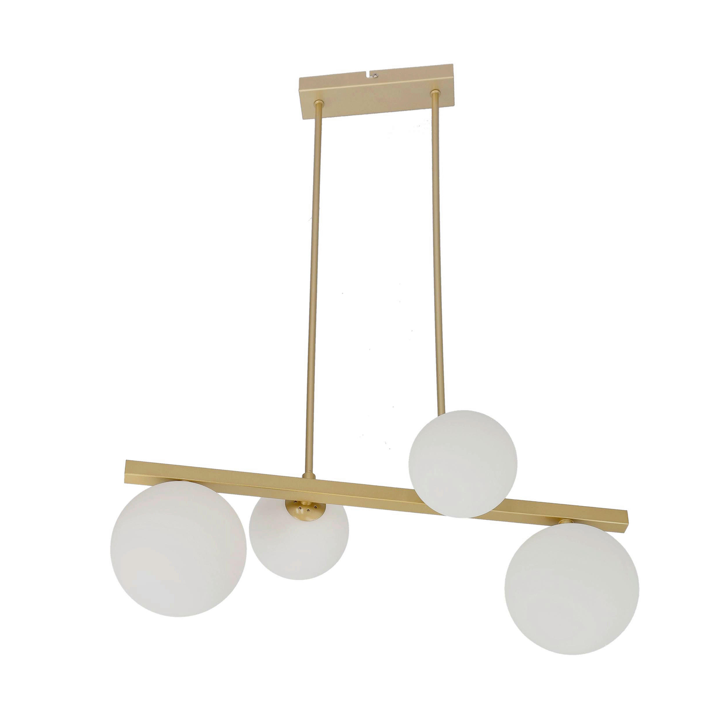 HÄNGELEUCHTE 59/35/83 cm  - Messingfarben, KONVENTIONELL, Metall (59/35/83cm)