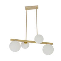 HÄNGELEUCHTE 59/35/83 cm  - Messingfarben, KONVENTIONELL, Metall (59/35/83cm)