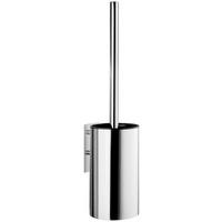 WC GARNITURA SA ČETKOM  boja hroma  metal  - boja hroma, metal/plastika (30,3/38cm)