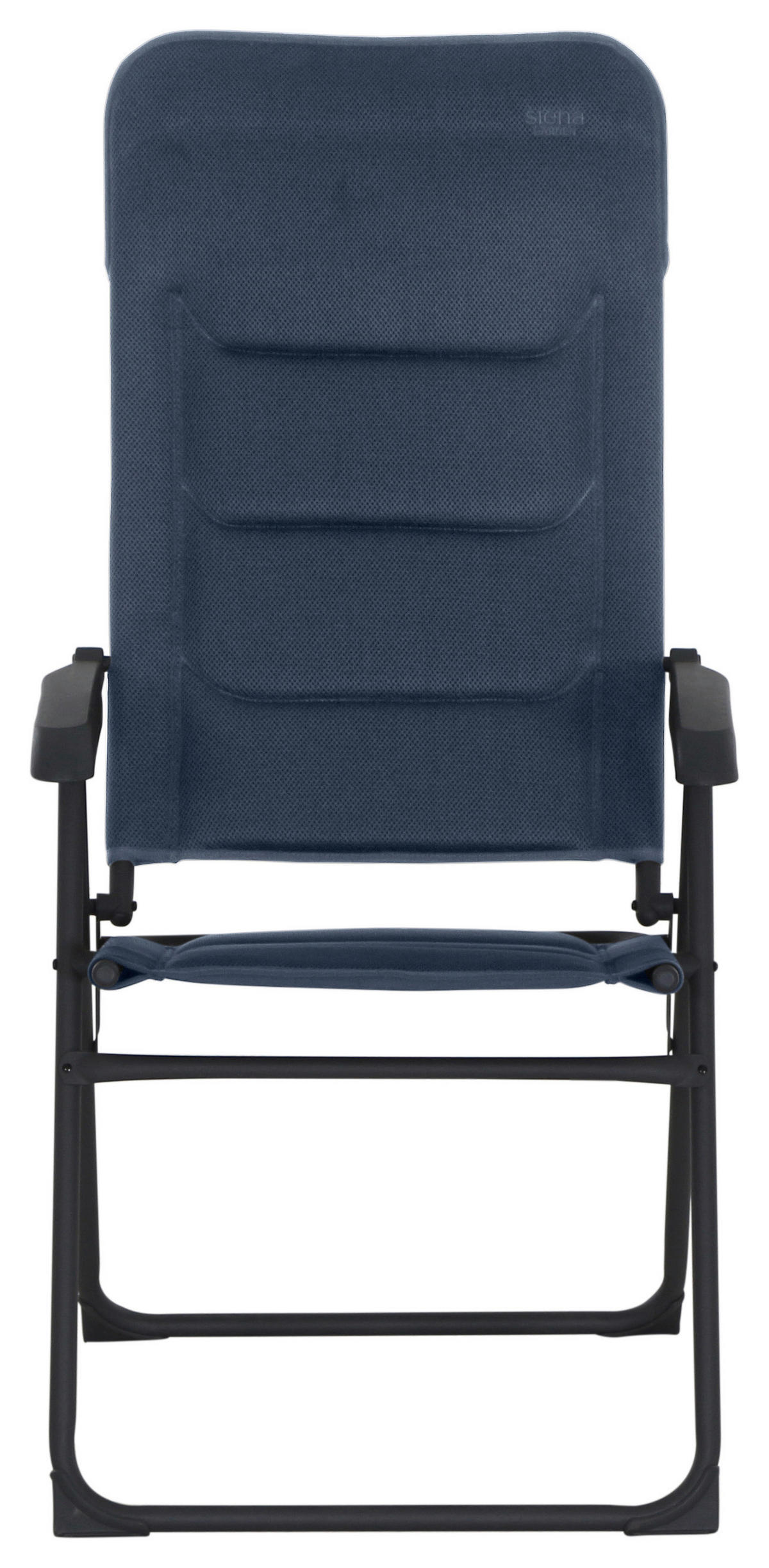 CAMPINGSESSEL - Anthrazit/Dunkelblau, KONVENTIONELL, Textil/Metall (71/118/59cm) - Siena Garden