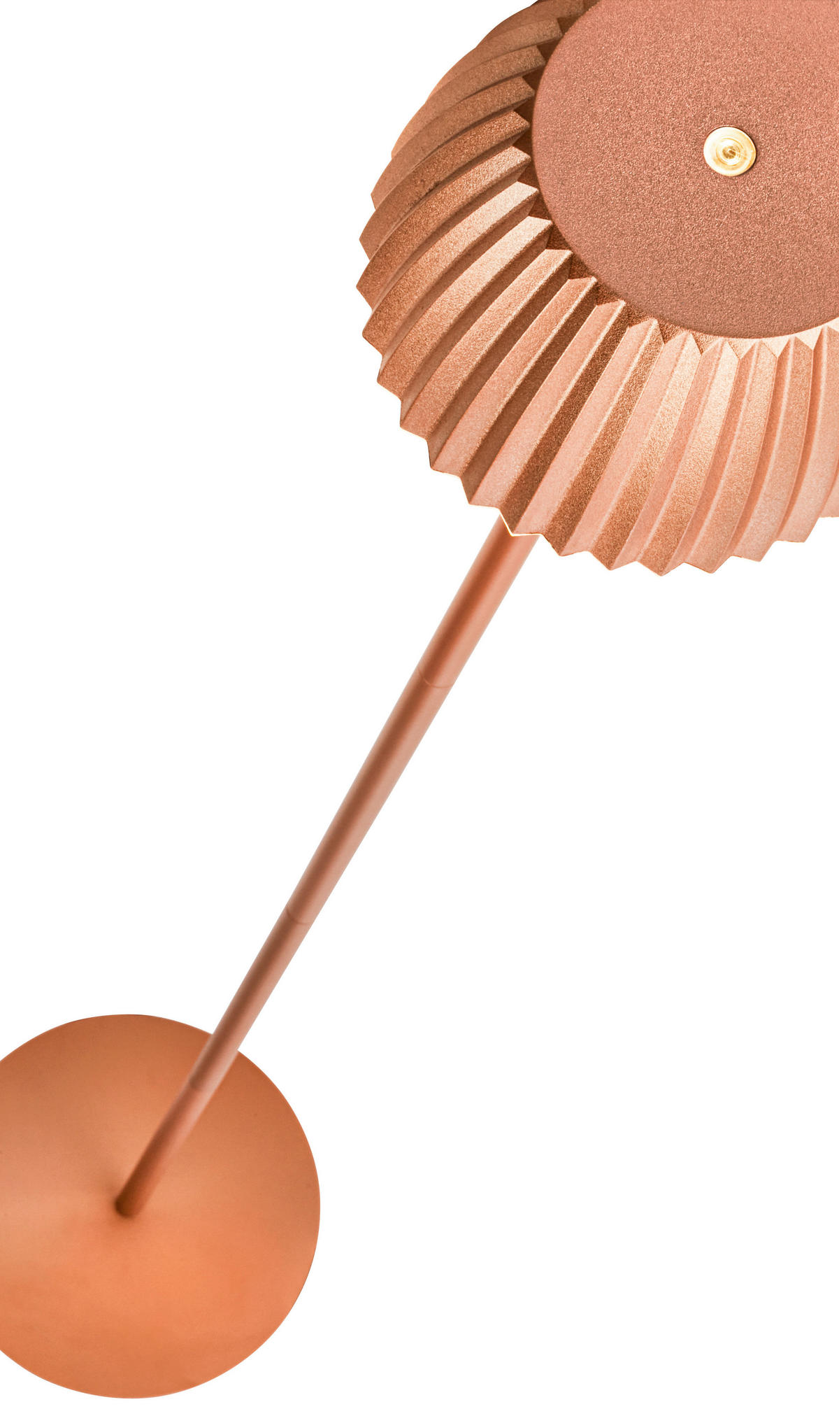 AKKU-STEHLEUCHTE 19/123,50 cm    - Kupferfarben, Basics, Kunststoff/Metall (19/123,50cm)