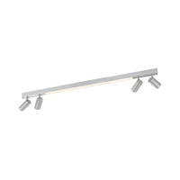 PLAFONIERĂ CU LED - Design, plastic/metal (120/19/5cm)