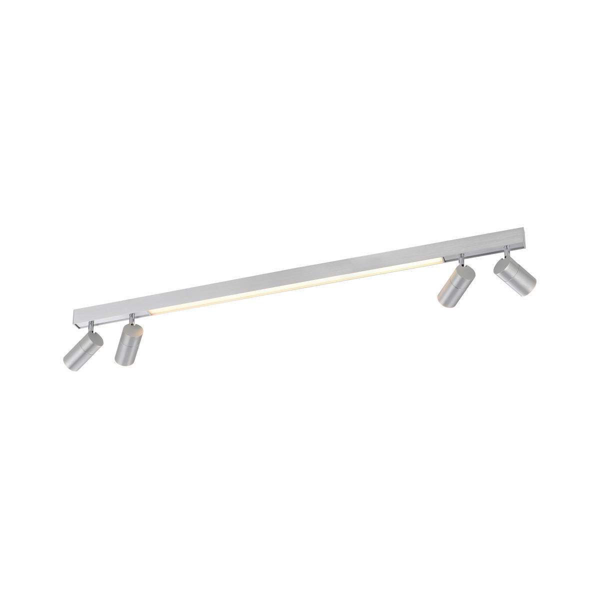 PLAFONIERĂ CU LED - Design, plastic/metal (120/19/5cm)