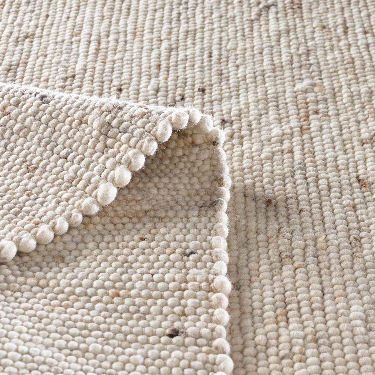 HANDWEBTEPPICH 140/200 cm Beige  - Beige, Basics, Textil (140/200cm) - Linea Natura