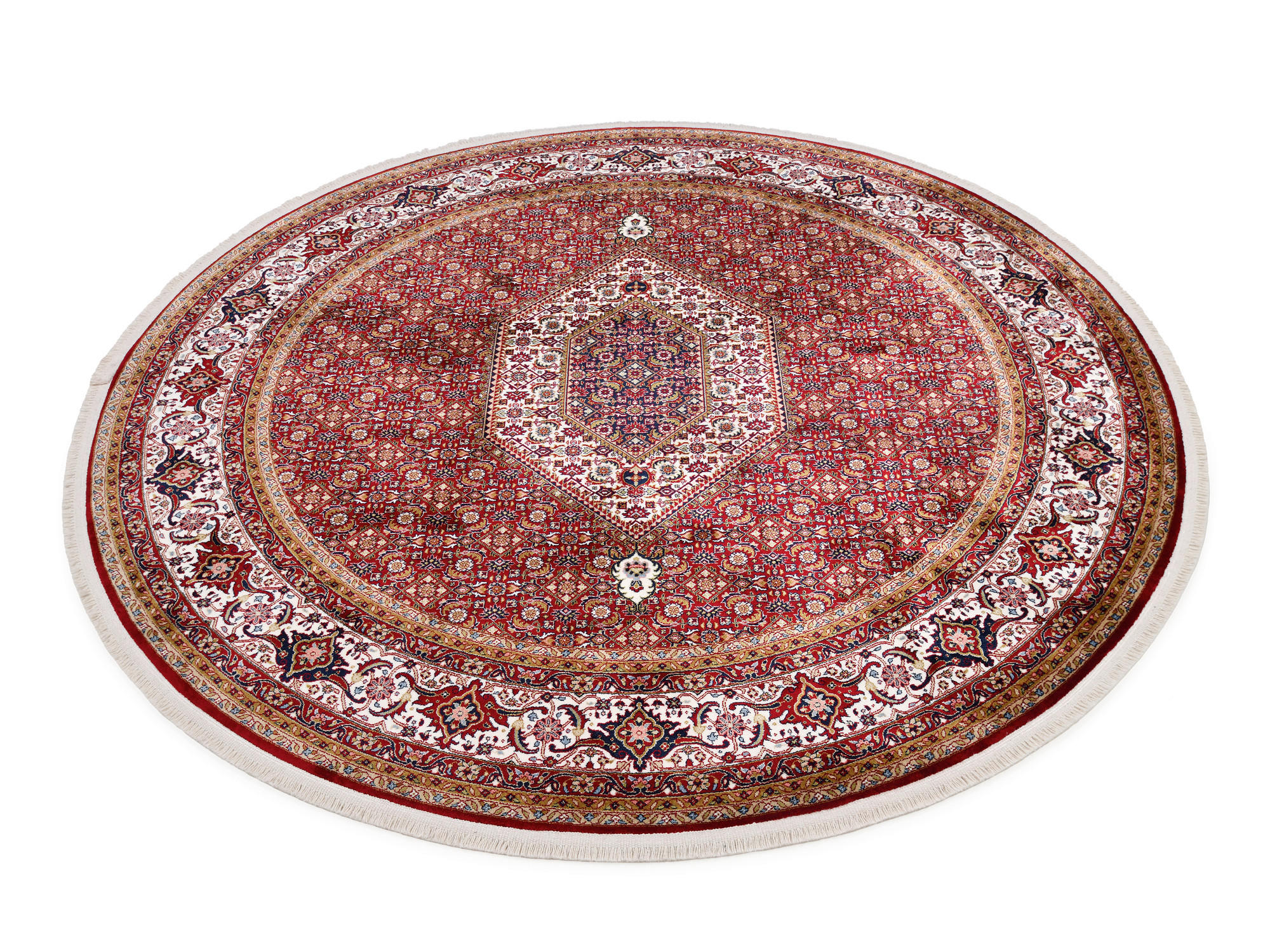 TEPPICH 240 cm Mithras Bidjar Braun, Rot, Beige  - Beige/Rot, Basics, Textil (240cm) - Novel