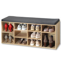 SCHUHBANK Sonoma Eiche  - Sonoma Eiche, MODERN (103,5/48/29,5cm) - Kesper