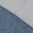 WOHNDECKE 150/200 cm  - Blau/Grau, KONVENTIONELL, Textil (150/200cm) - Novel