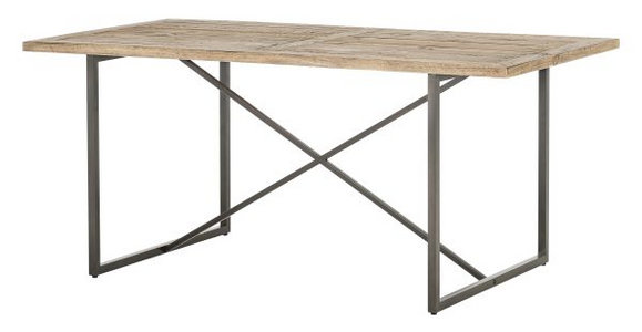 Esstisch Aus Eisen Und Kiefer Massiv Bestellen