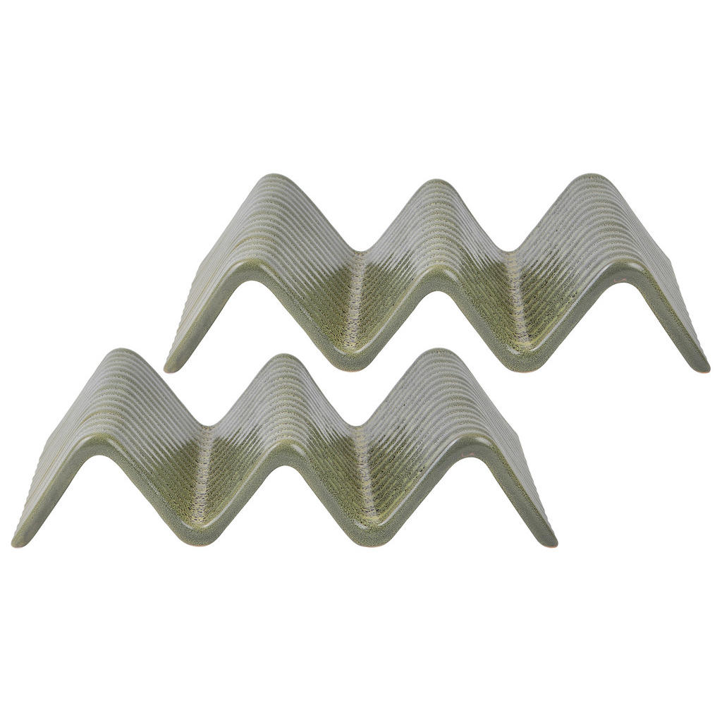 Servierschalenset Aus Keramik Street, 22x10,5 Cm, 2--Teilig.