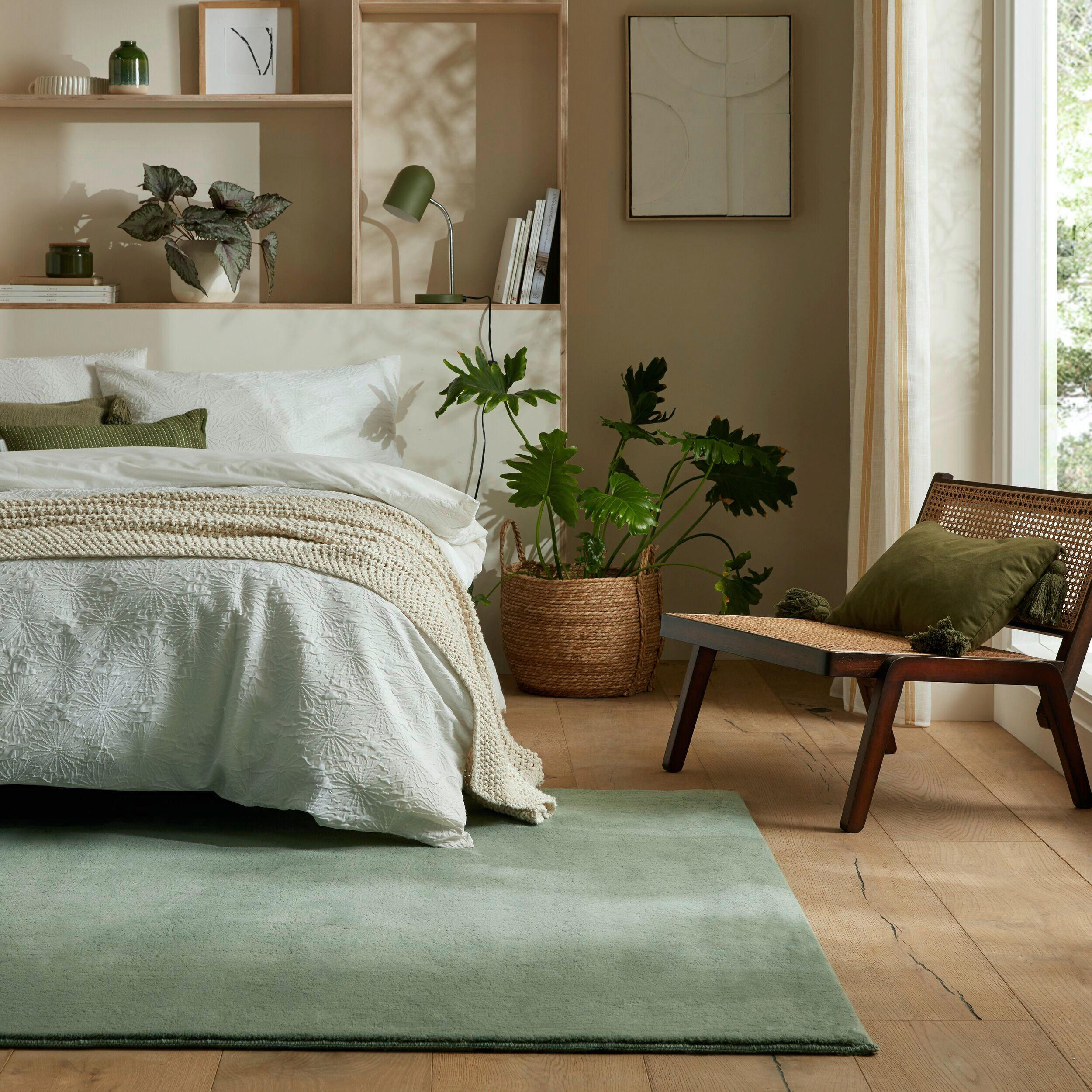 WEBTEPPICH 120/170 cm Mellow Grün  - Grün, Basics, Kunststoff/Textil (120/170cm) - Xora