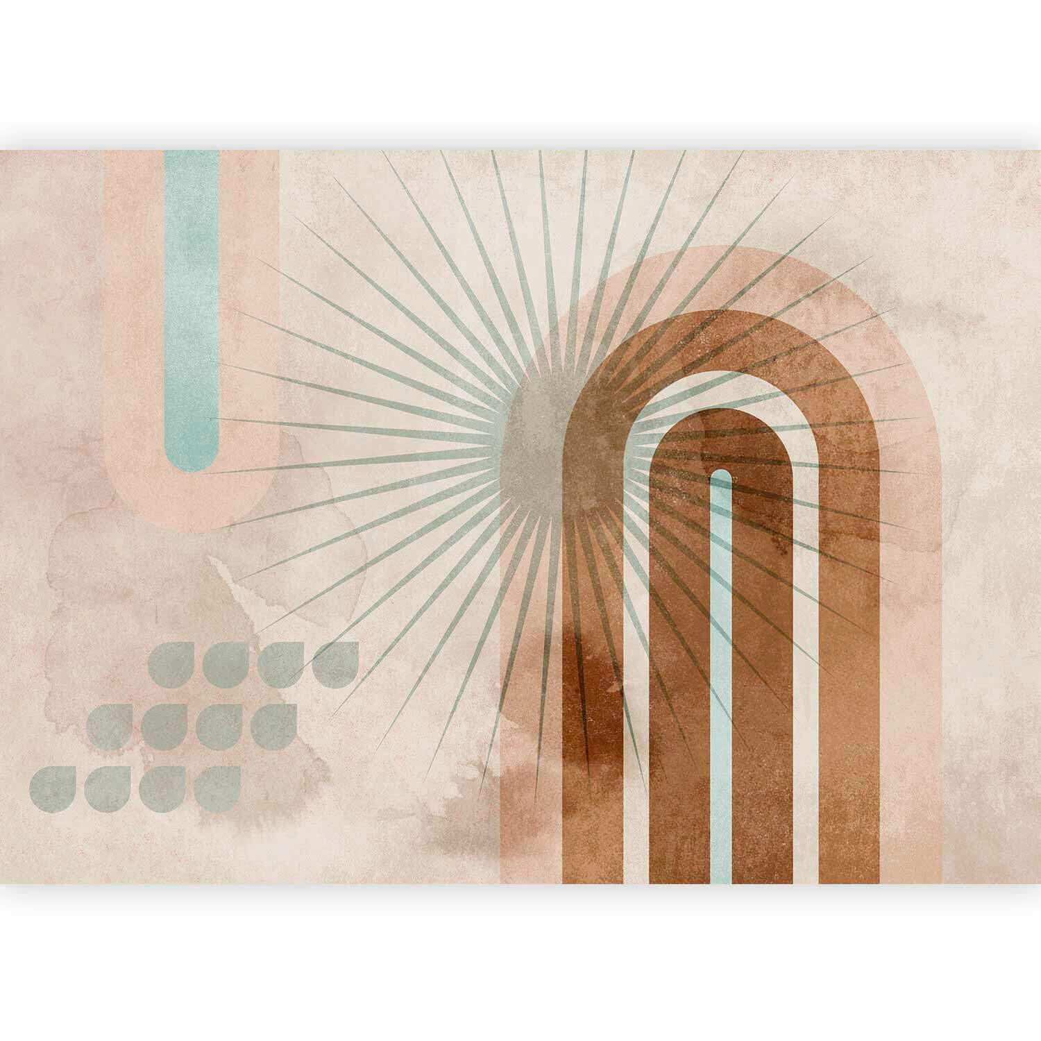 FOTOTAPETE  - Braun/Grau, LIFESTYLE, Textil (250/175cm) - artgeist