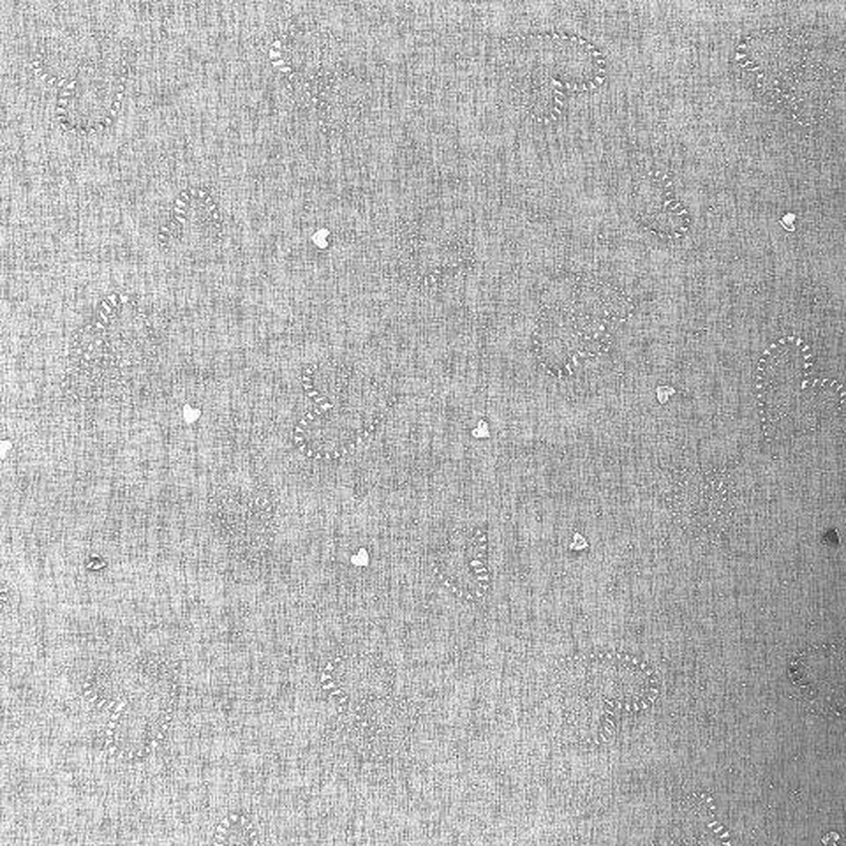 ÖSENVORHANG transparent  - Silberfarben, Basics, Textil (140/245cm) - Schmidt W. Gmbh