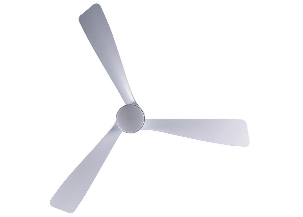 DECKENVENTILATOR - Weiß, Trend, Kunststoff/Metall (142cm) - P & B