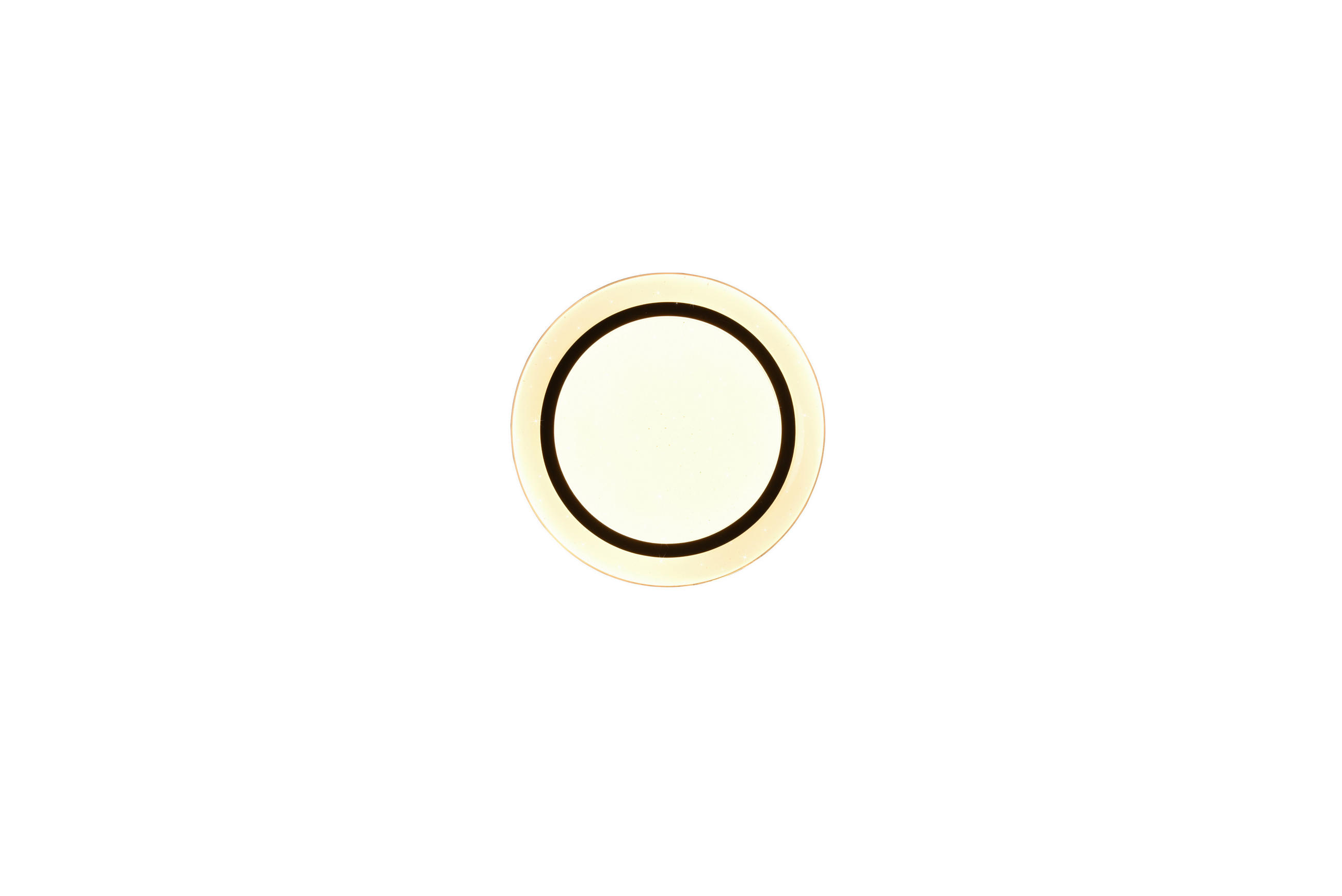 LED-DECKENLEUCHTE Atria 27/7 cm   - Schwarz, Basics, Kunststoff (27/7cm)