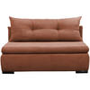 SCHLAFSOFA in Cord Koralle  - Koralle/Schwarz, Design, Kunststoff/Textil (154/93/85cm) - MID.YOU