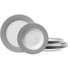 TAFELSERVICE 8-teilig  - Grau, Basics, Keramik (34/34/20cm) - Ritzenhoff Breker